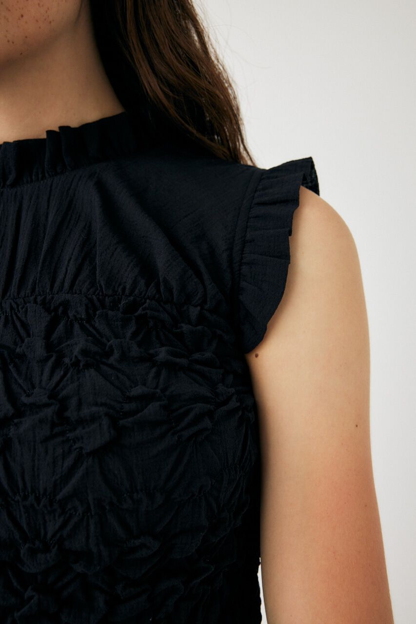 MOUSSY「WRINKLED FRILL ブラウス」|シャツ・ブラウス|