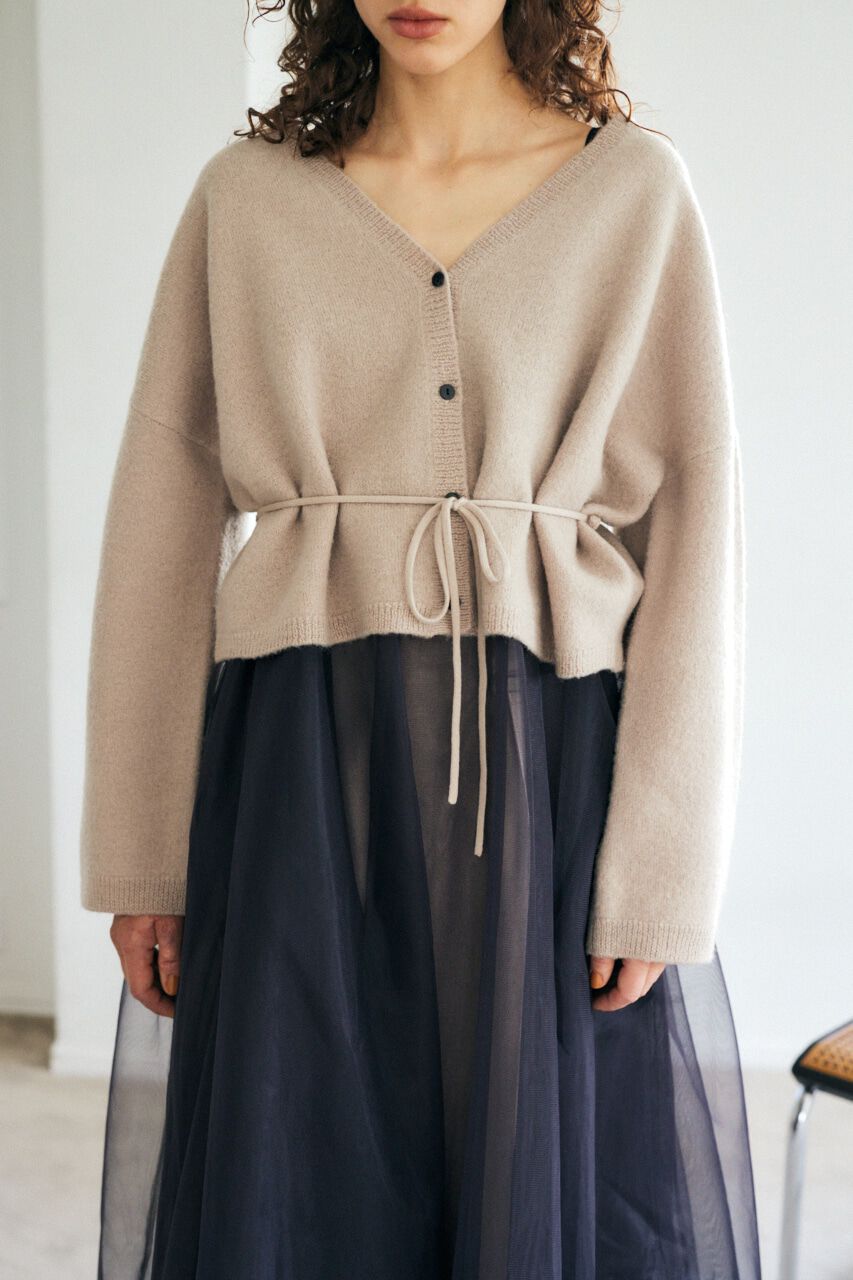 MOUSSY「チュール A LINE ドレス」|ワンピース|