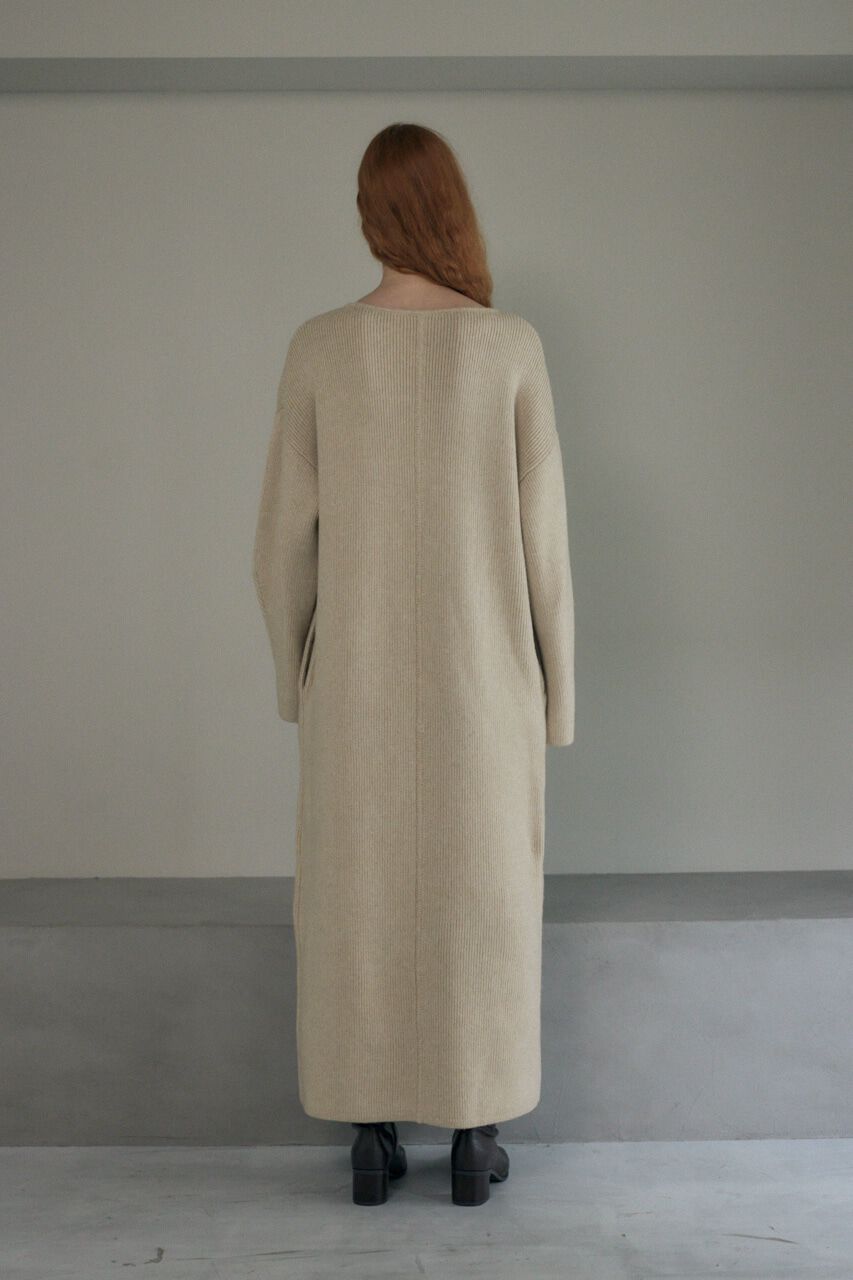 MOUSSY「スラックニットドレス」|ワンピース|