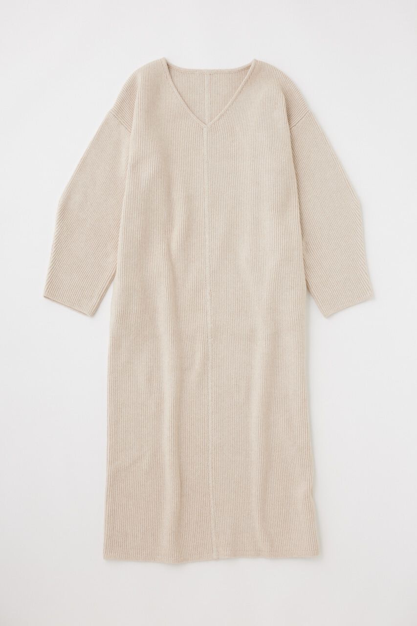 MOUSSY「スラックニットドレス」|ワンピース|