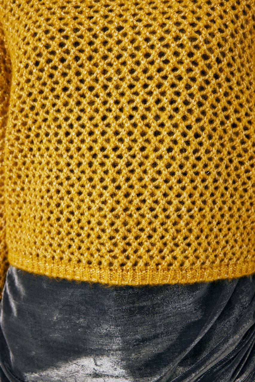 MOUSSY「LUREX MESH ニット」|ニット・セーター|