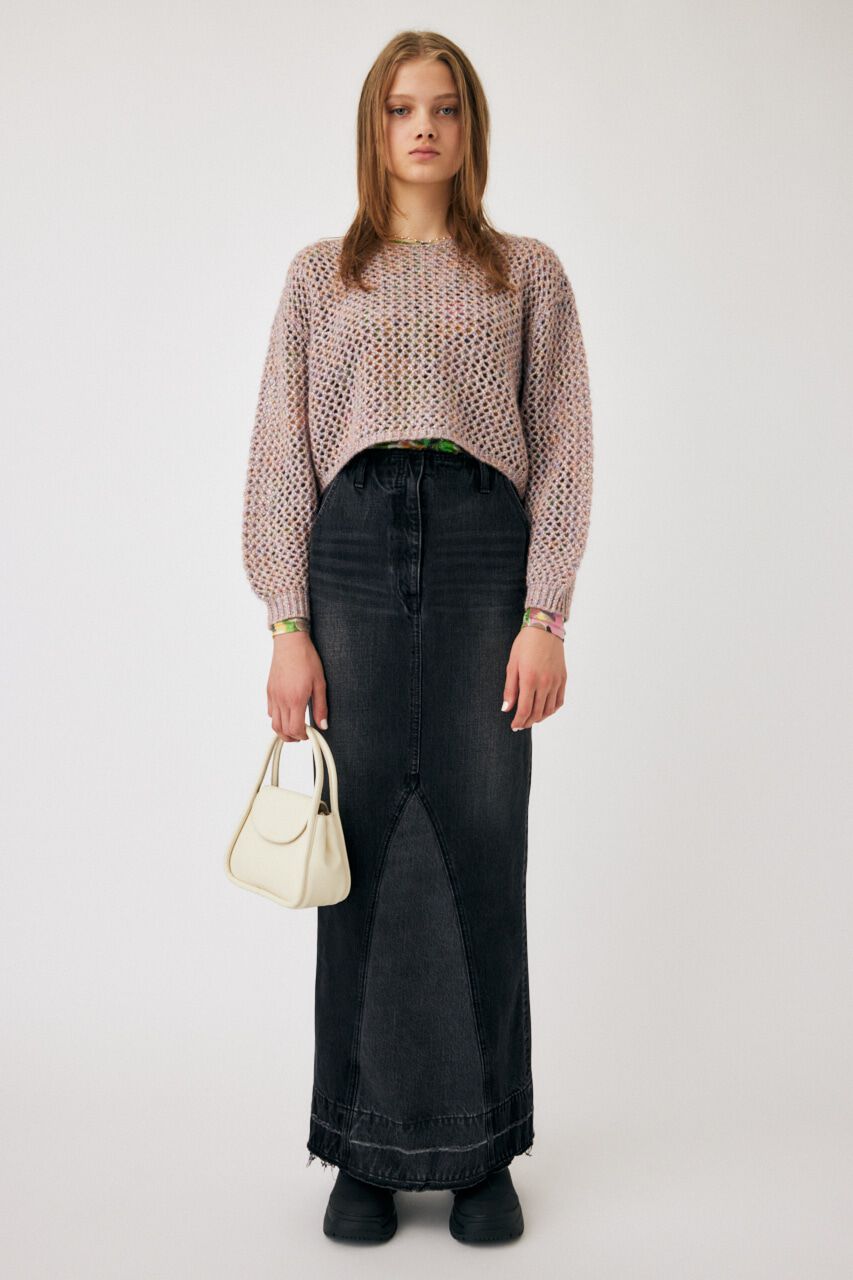 MOUSSY「LUREX MESH ニット」|ニット・セーター|