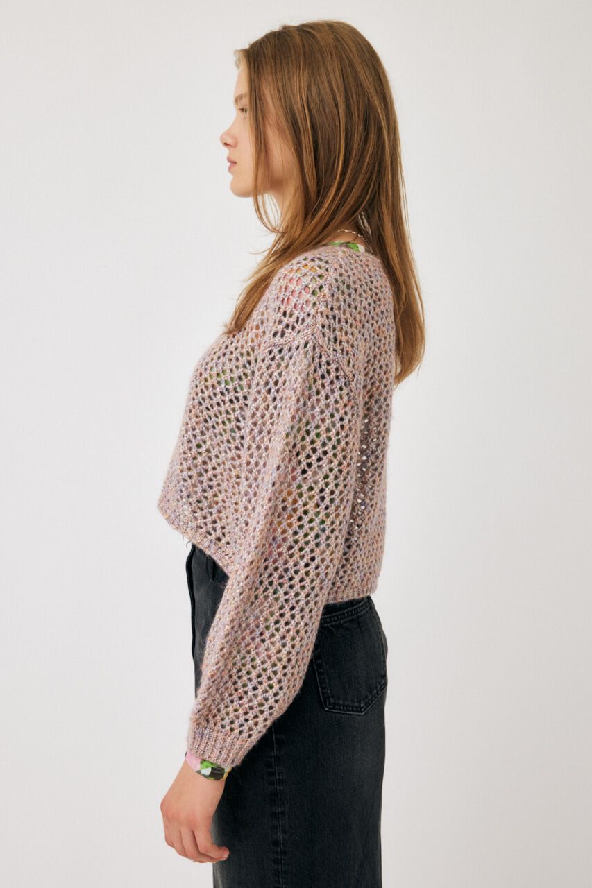MOUSSY「LUREX MESH ニット」|ニット・セーター|