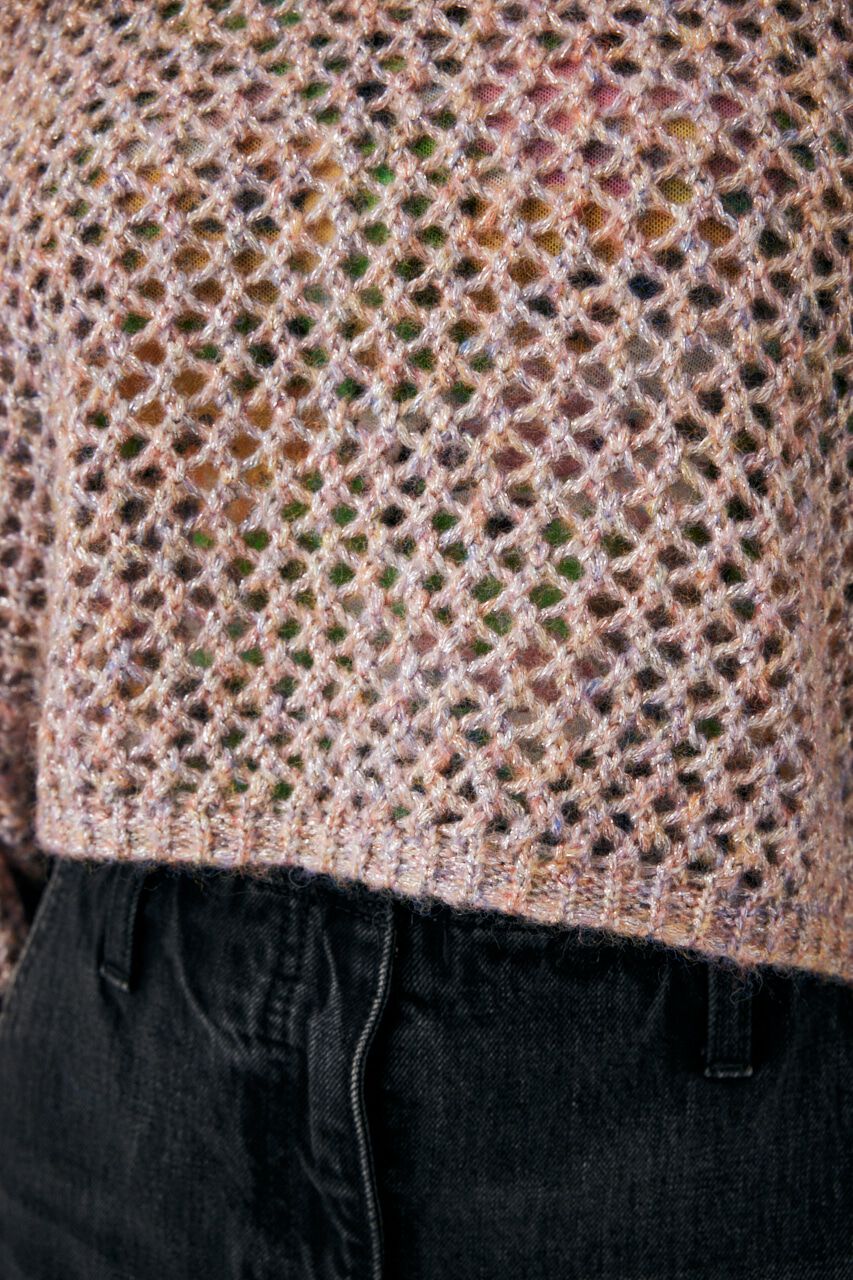 MOUSSY「LUREX MESH ニット」|ニット・セーター|