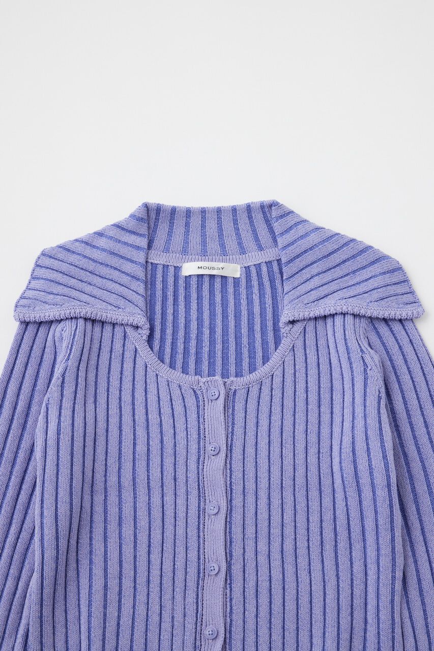 MOUSSY「SKIPPER BI COLOR ニット」|ニット・セーター|