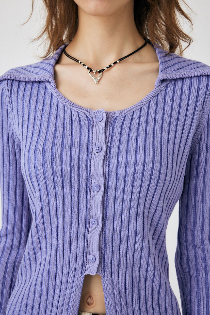 MOUSSY「SKIPPER BI COLOR ニット」|ニット・セーター|