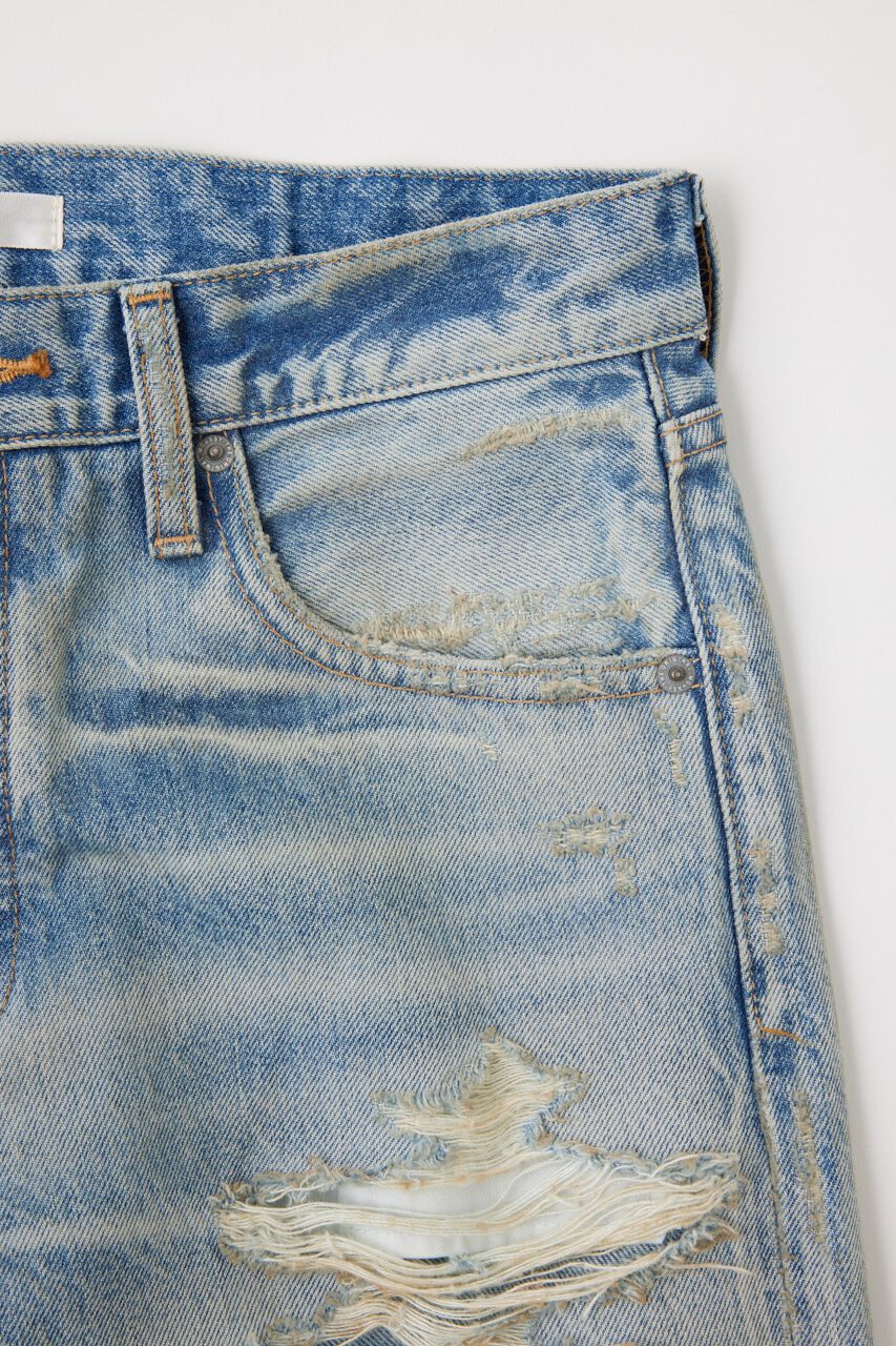 MOUSSY「MIDRISE STRAIGHT」|デニム|