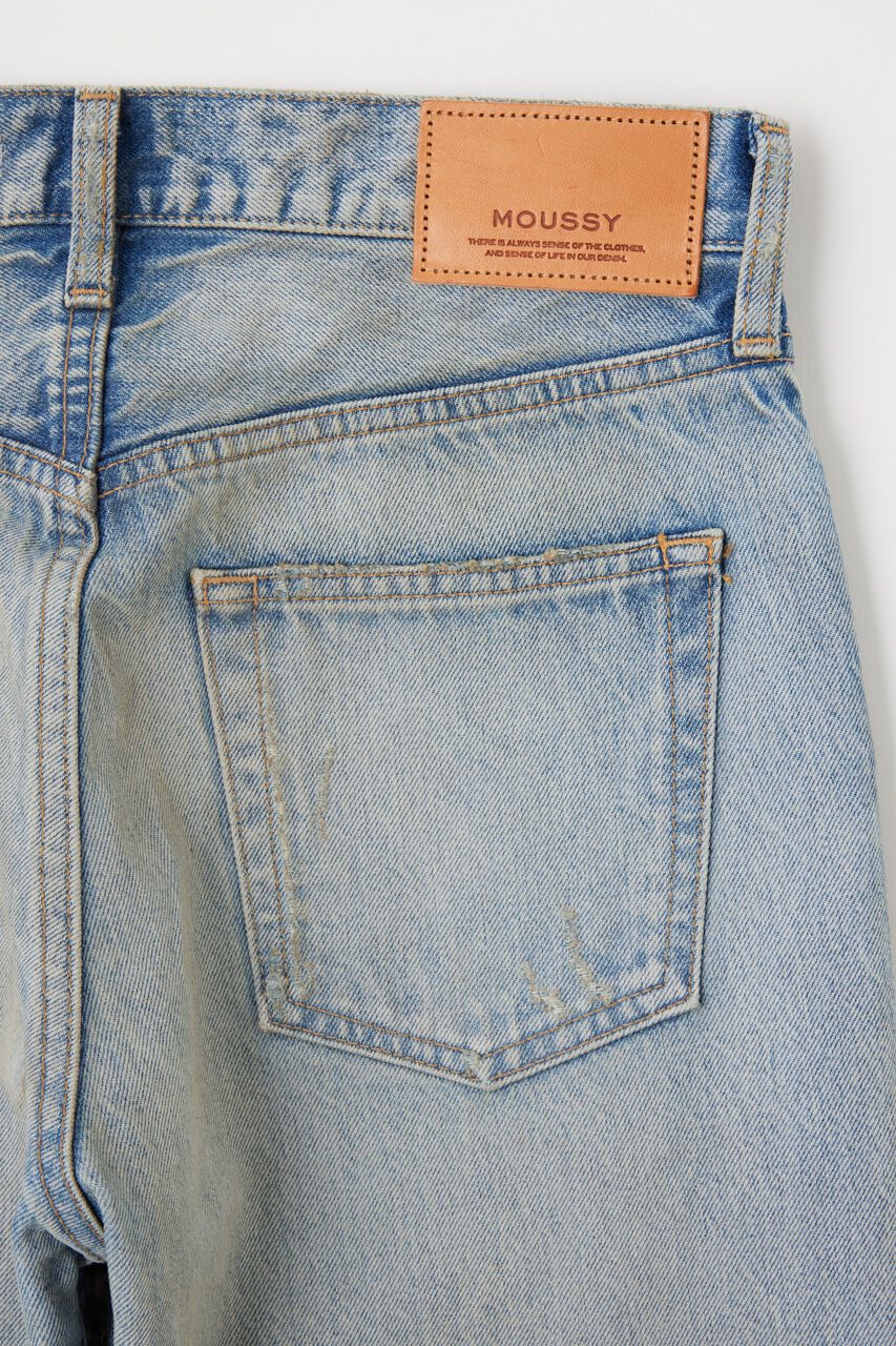 MOUSSY「MIDRISE STRAIGHT」|デニム|