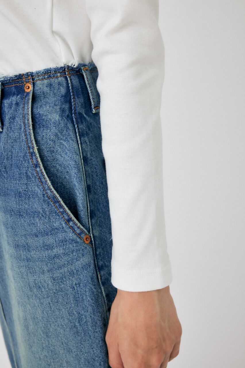 MOUSSY「SUVIN GIZA MINIMAL LS Tシャツ」|Tシャツ・カットソー|