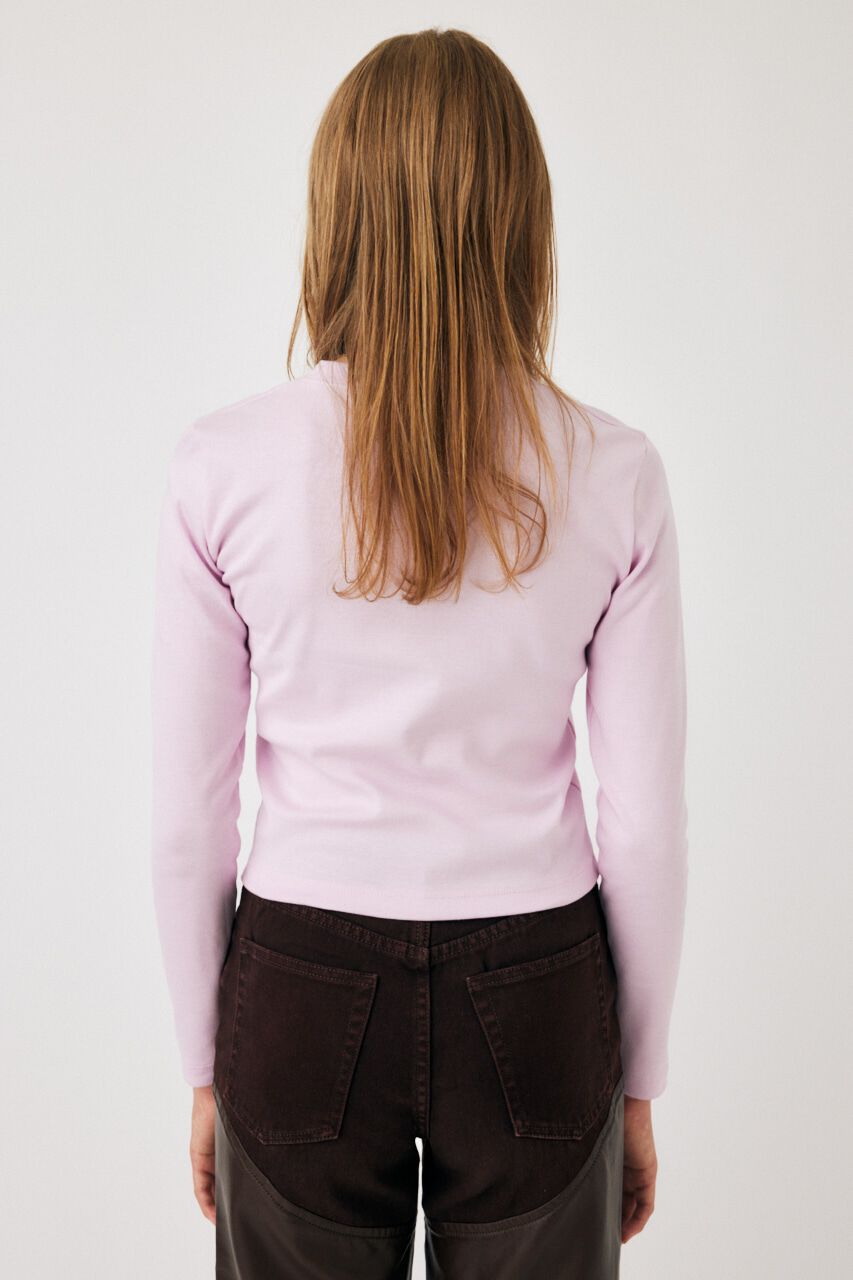 MOUSSY「SUVIN GIZA MINIMAL LS Tシャツ」|Tシャツ・カットソー|