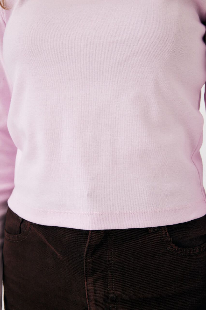 MOUSSY「SUVIN GIZA MINIMAL LS Tシャツ」|Tシャツ・カットソー|