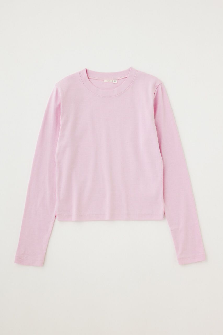 MOUSSY「SUVIN GIZA MINIMAL LS Tシャツ」|Tシャツ・カットソー|