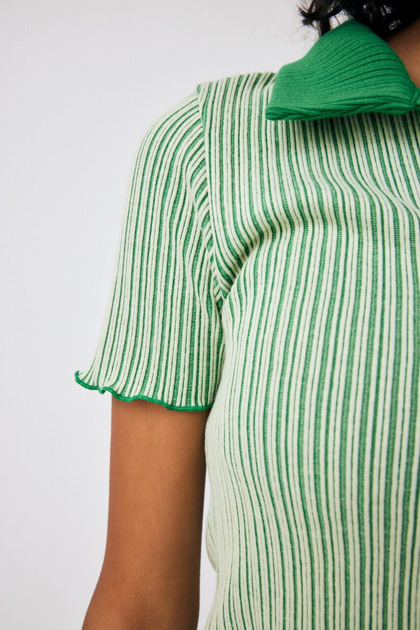 MOUSSY「BI-COLOR SKIPPER Tシャツ」|Tシャツ・カットソー|