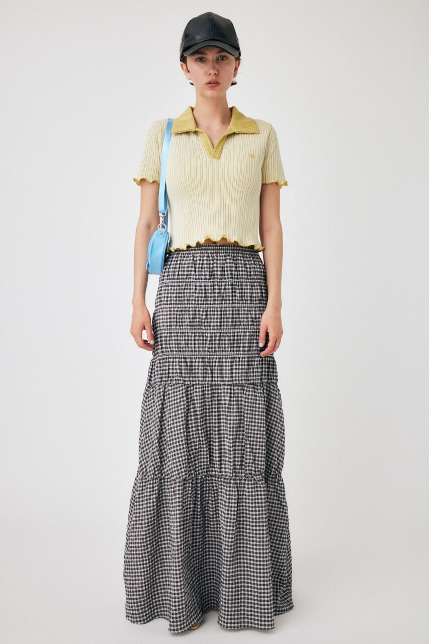 MOUSSY「BI-COLOR SKIPPER Tシャツ」|Tシャツ・カットソー|