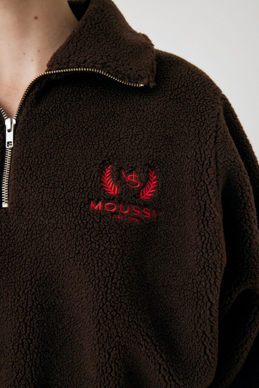 MOUSSY「MOUSSY BOA HALF ZIPプルオーバー」|Tシャツ・カットソー|