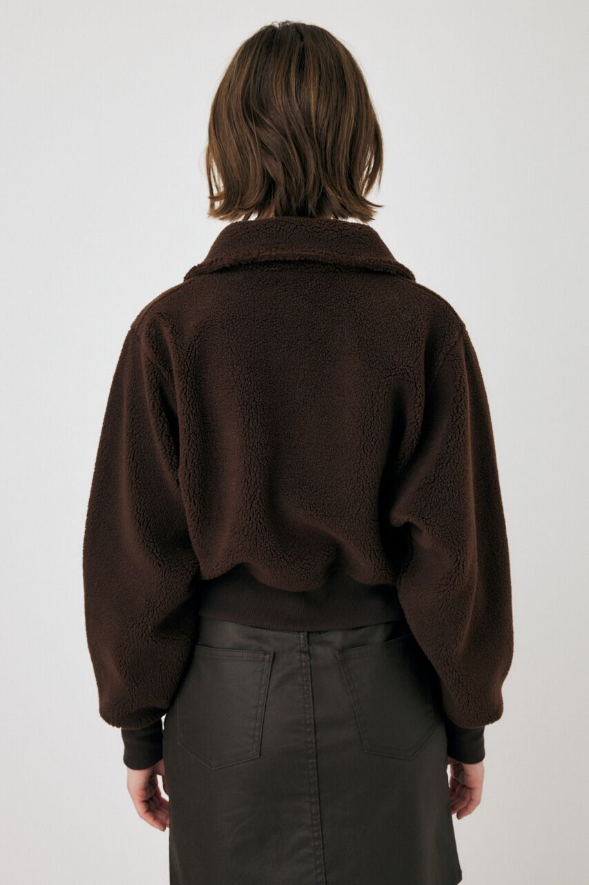 MOUSSY「MOUSSY BOA HALF ZIPプルオーバー」|Tシャツ・カットソー|