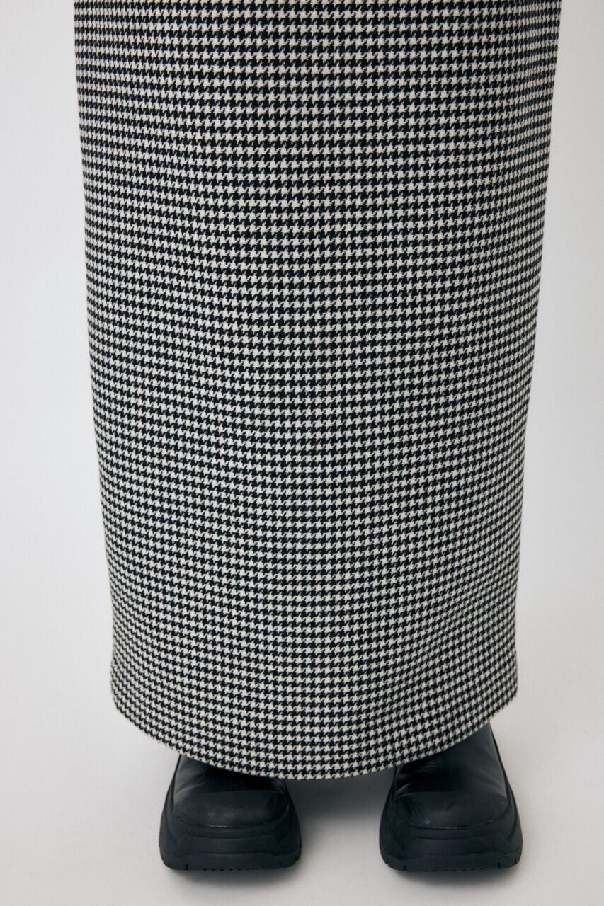 MOUSSY「HOUNDSTOOTH PENCIL スカート」|スカート|