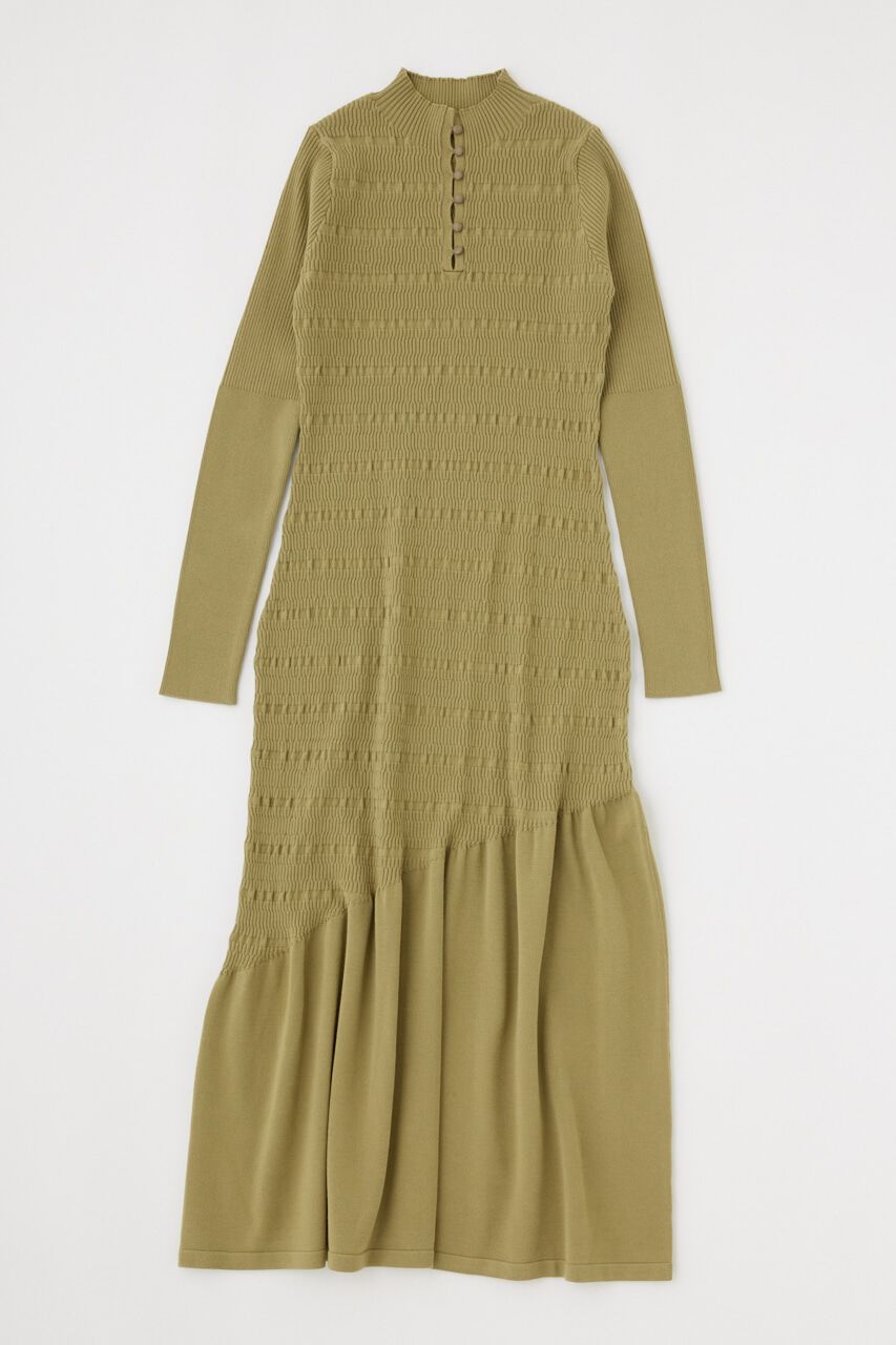 MOUSSY「FLARE HEM KNIT ドレス」|ワンピース|