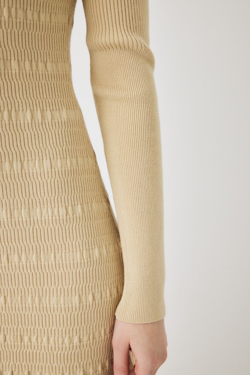 MOUSSY「FLARE HEM KNIT ドレス」|ワンピース|