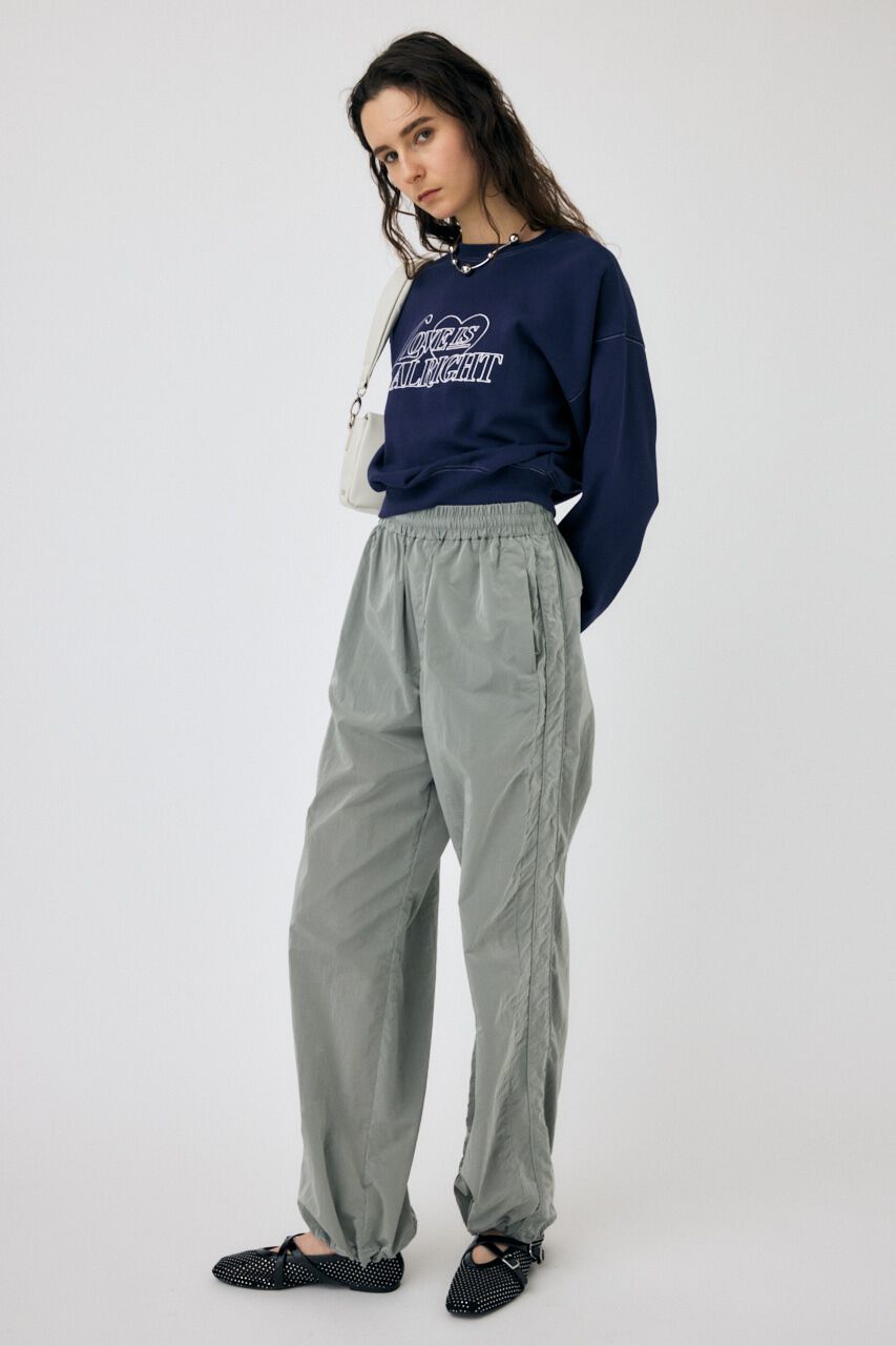 MOUSSY「LETTERED EMBROIDERY プルオーバー」|パーカー|