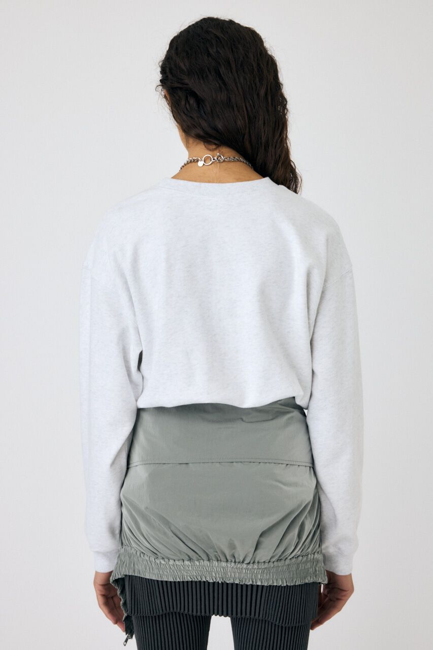 MOUSSY「LETTERED EMBROIDERY プルオーバー」|パーカー|