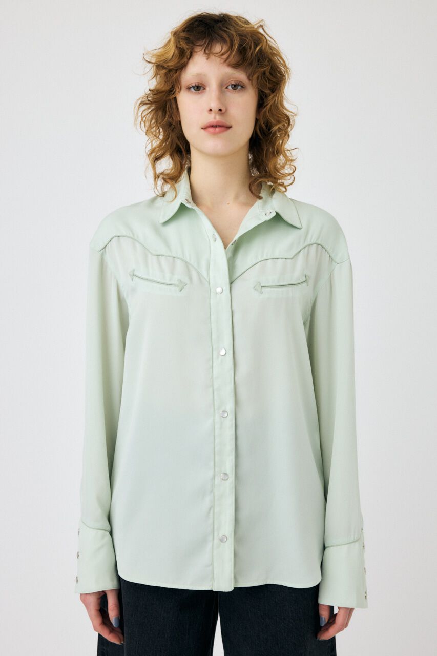 MOUSSY「WESTERN シャツ」|シャツ・ブラウス|