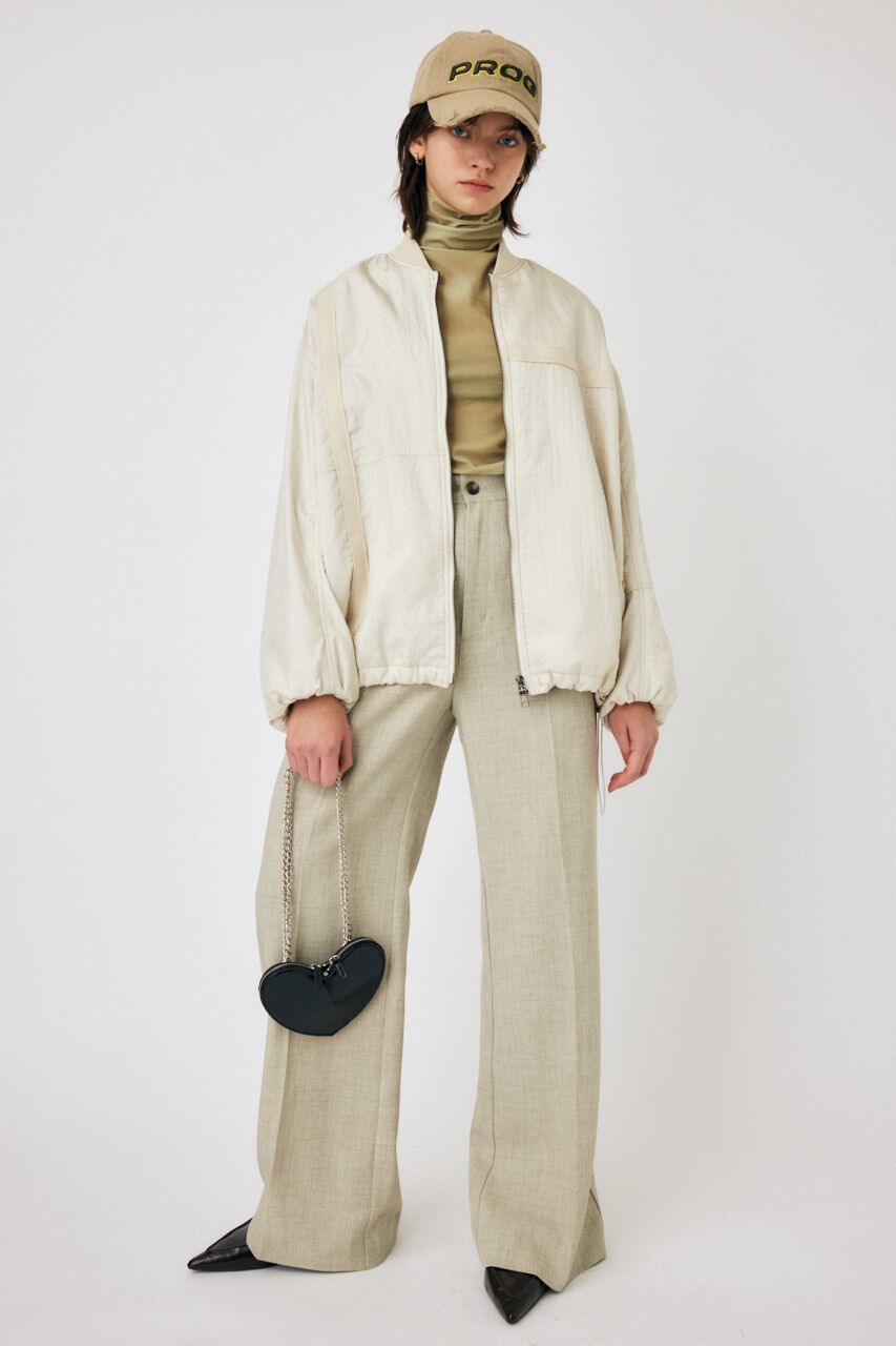 MOUSSY「CENTER PRESS FLARE パンツ」|その他|