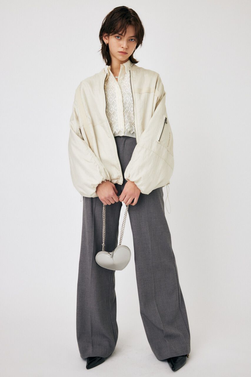 MOUSSY「CENTER PRESS FLARE パンツ」|その他|