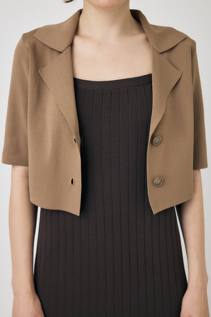 MOUSSY「SHIRT COMBI KNIT ドレス」|ワンピース|