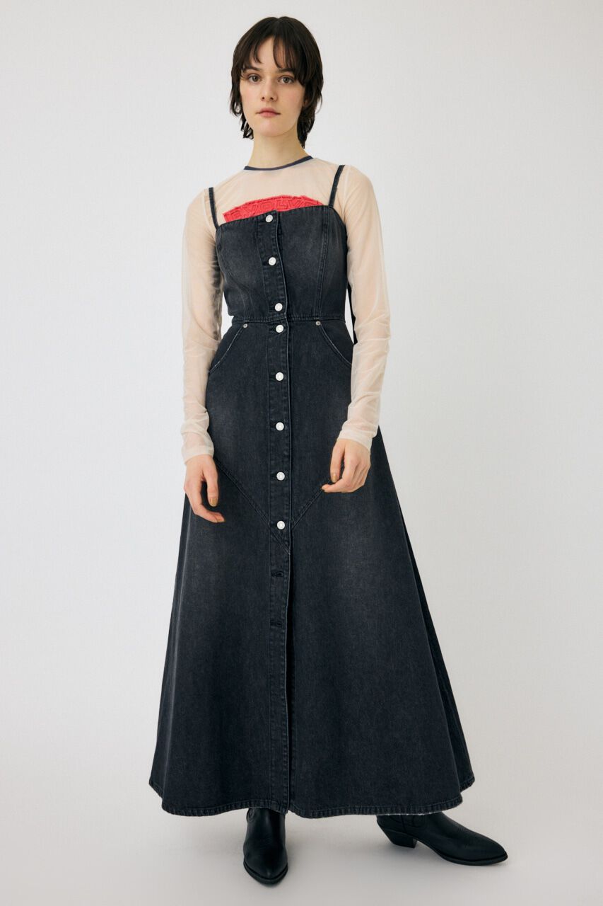 MOUSSY「PATCHED SHEER LS Tシャツ」|Tシャツ・カットソー|