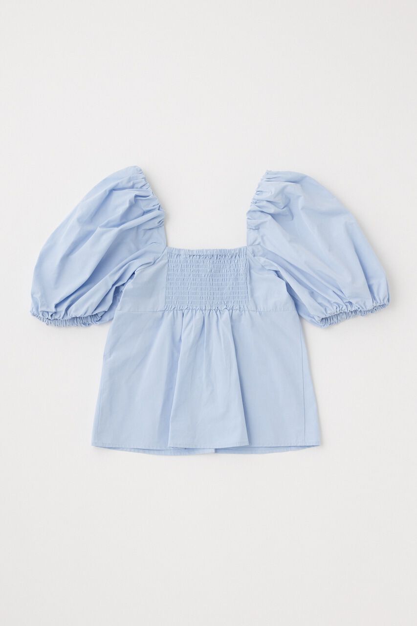 MOUSSY「OPEN NECK GATHER ブラウス」|シャツ・ブラウス|