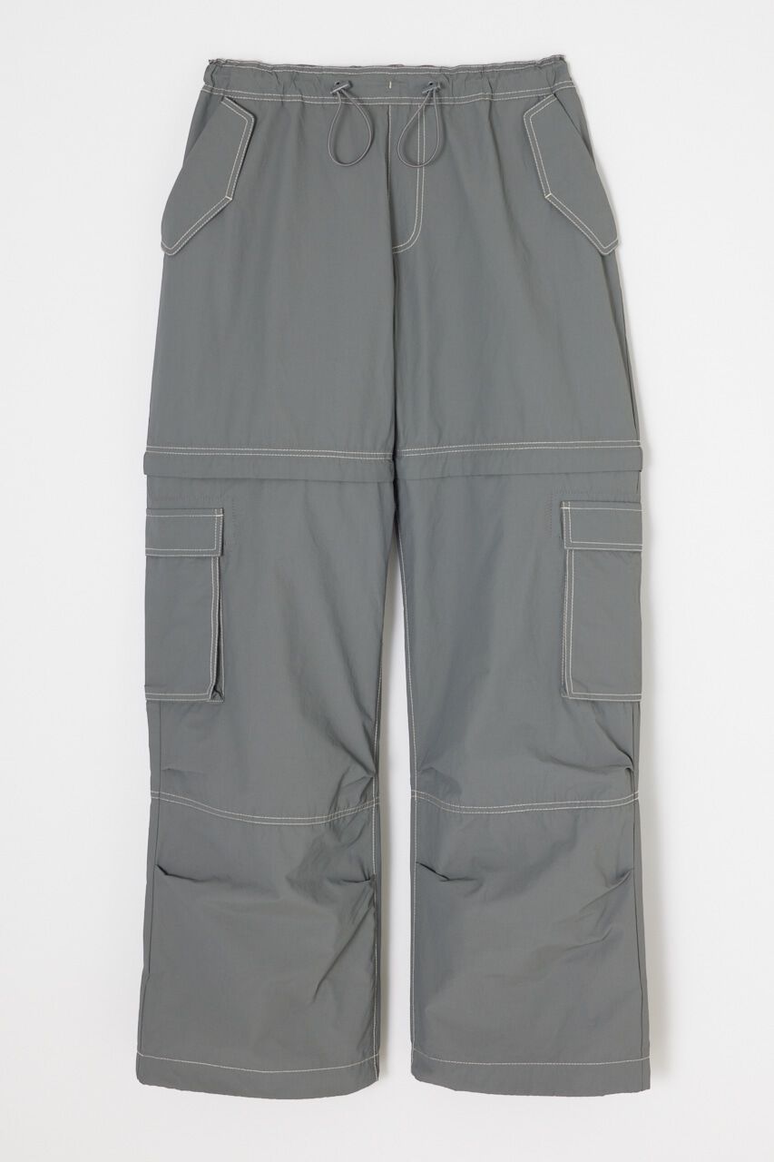 MOUSSY「UTILITY LOWRISE 2WAY CARGO パンツ」|その他|GRY