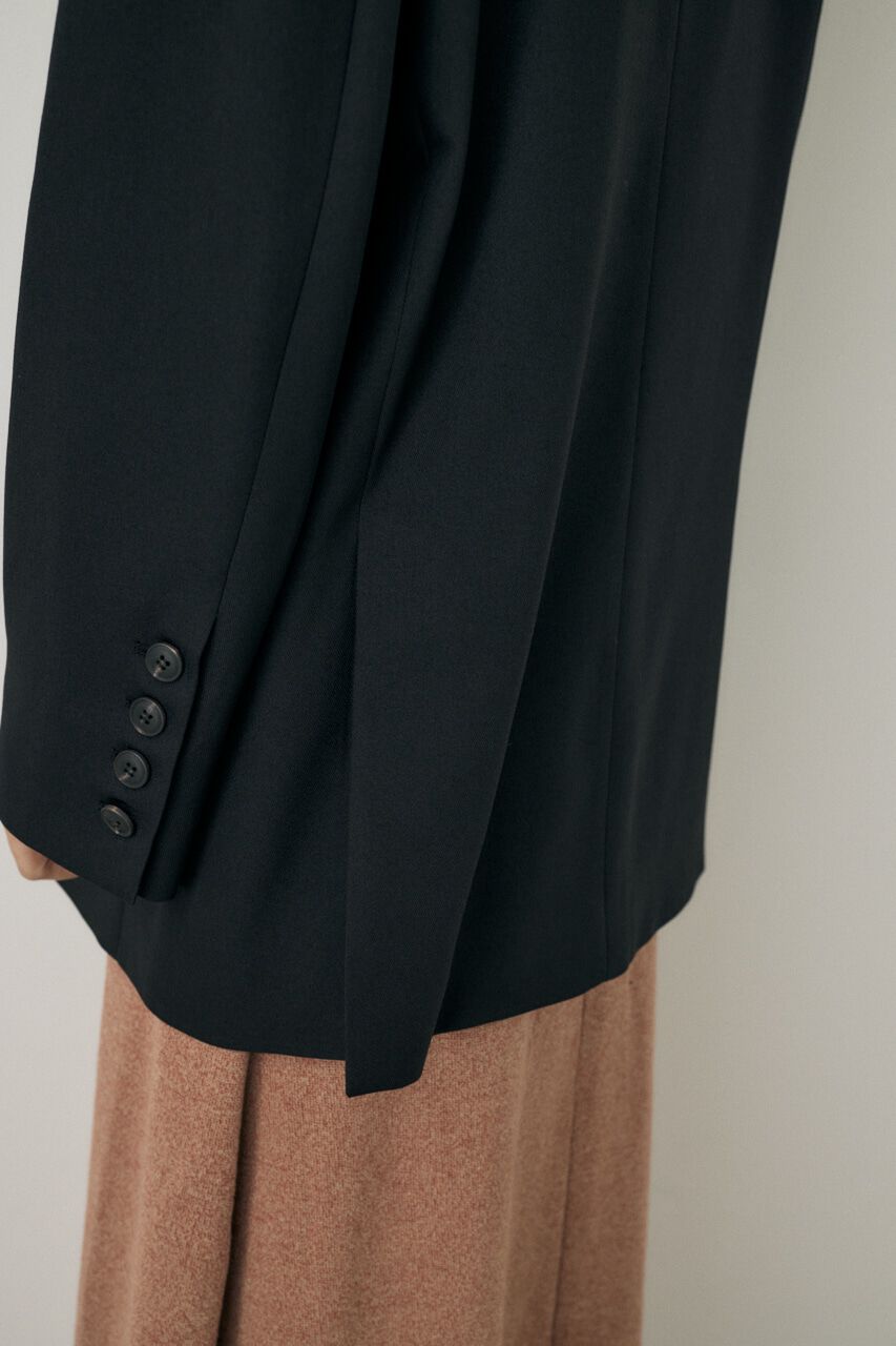 MOUSSY「シーズンレスノーカラージャケット　リサイクルポリエステル使用」|その他|