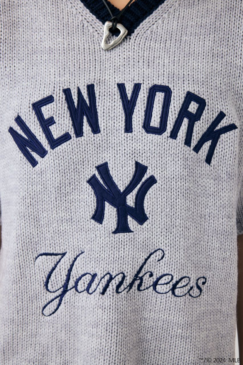 MOUSSY「MLB KNIT Tシャツ」|ニット・セーター|