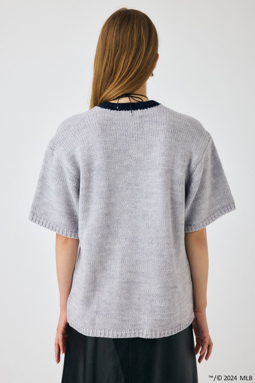 MOUSSY「MLB KNIT Tシャツ」|ニット・セーター|