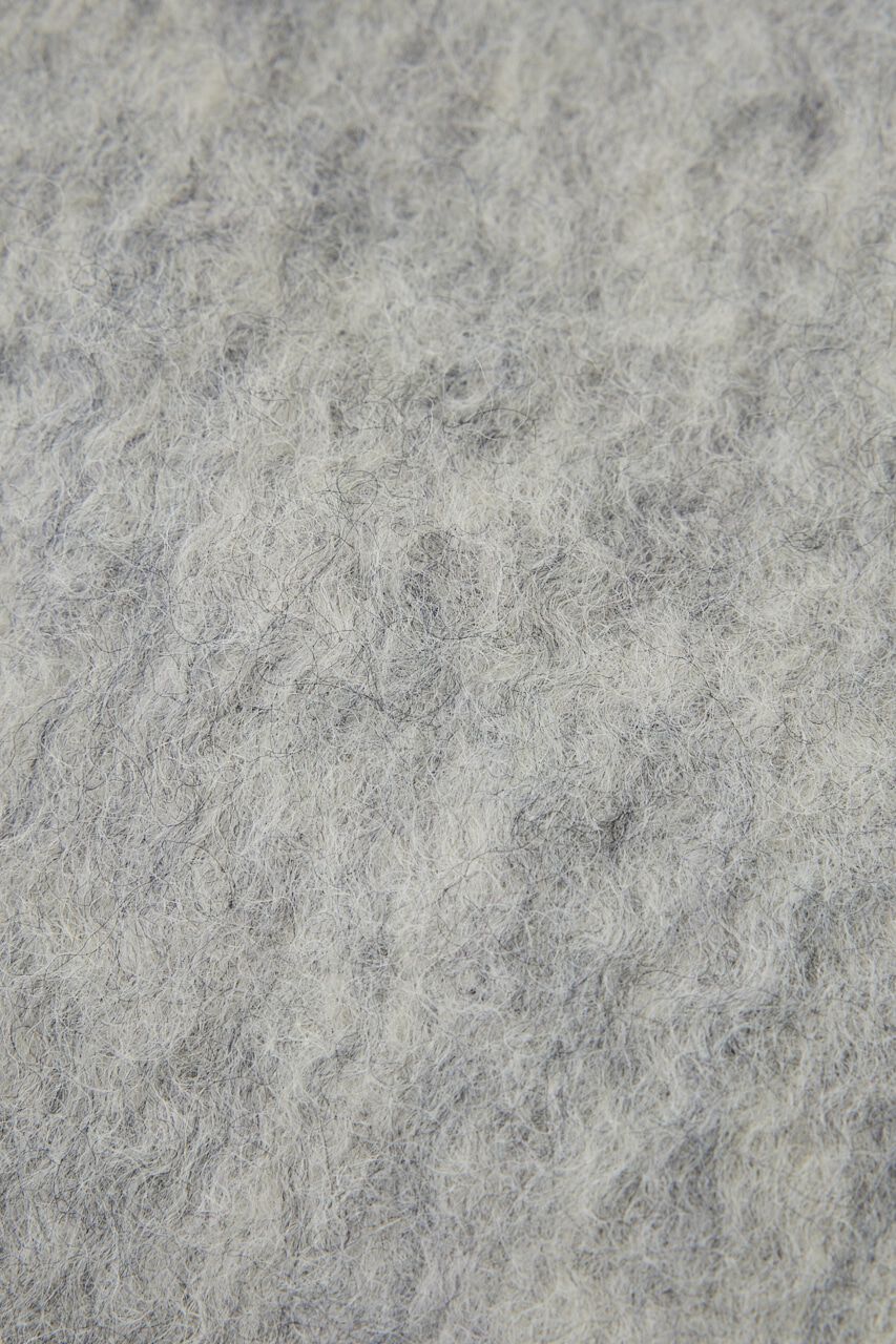 MOUSSY「シャギーロングコート リサイクルポリエステル&times;ウール混」|その他|