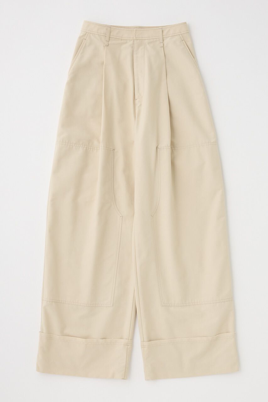 MOUSSY「DOUBLE KNEE タックパンツ」|その他|