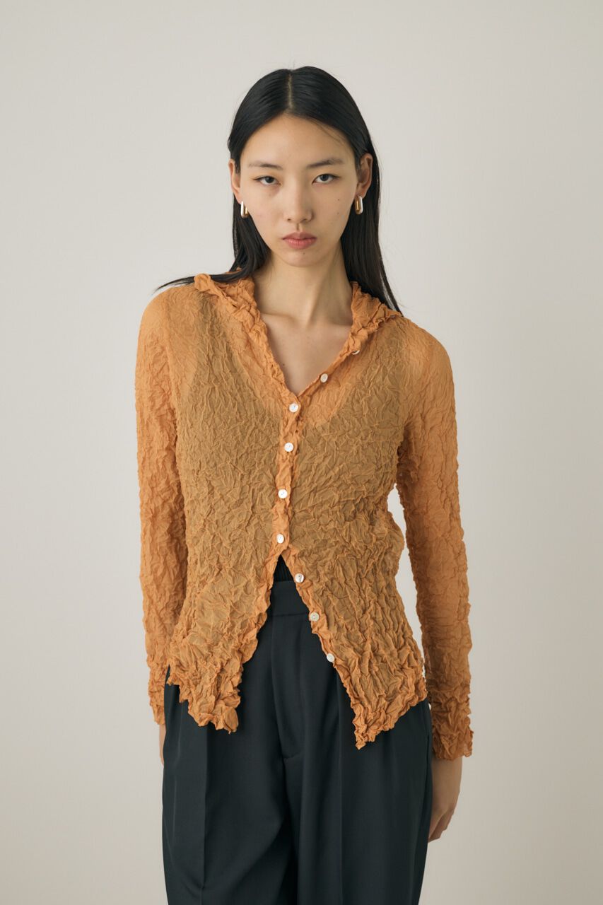 MOUSSY「リンクル２WAYシャツ　リサイクルポリエステル使用」|シャツ・ブラウス|ORG