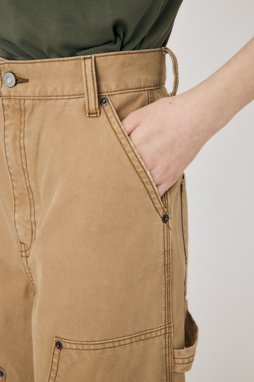 MOUSSY「LOW CLOTCH ペインターパンツ」|デニム|