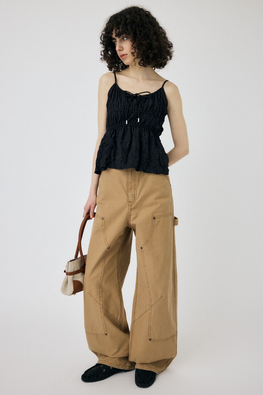 MOUSSY「LOW CLOTCH ペインターパンツ」|デニム|