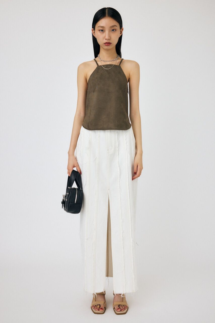 MOUSSY「F/SUEDE キャミ」|キャミソール|