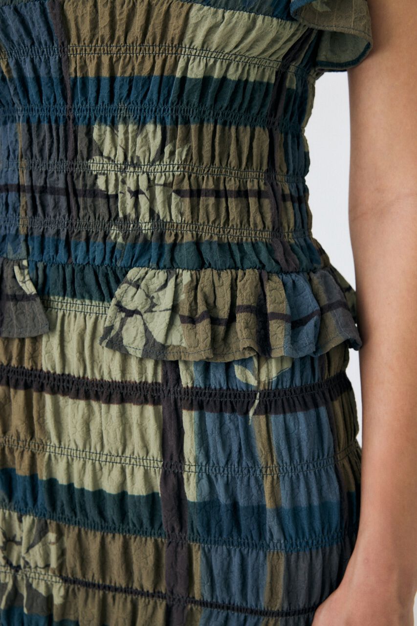 MOUSSY「SHIRRING フリルドレス」|ワンピース|