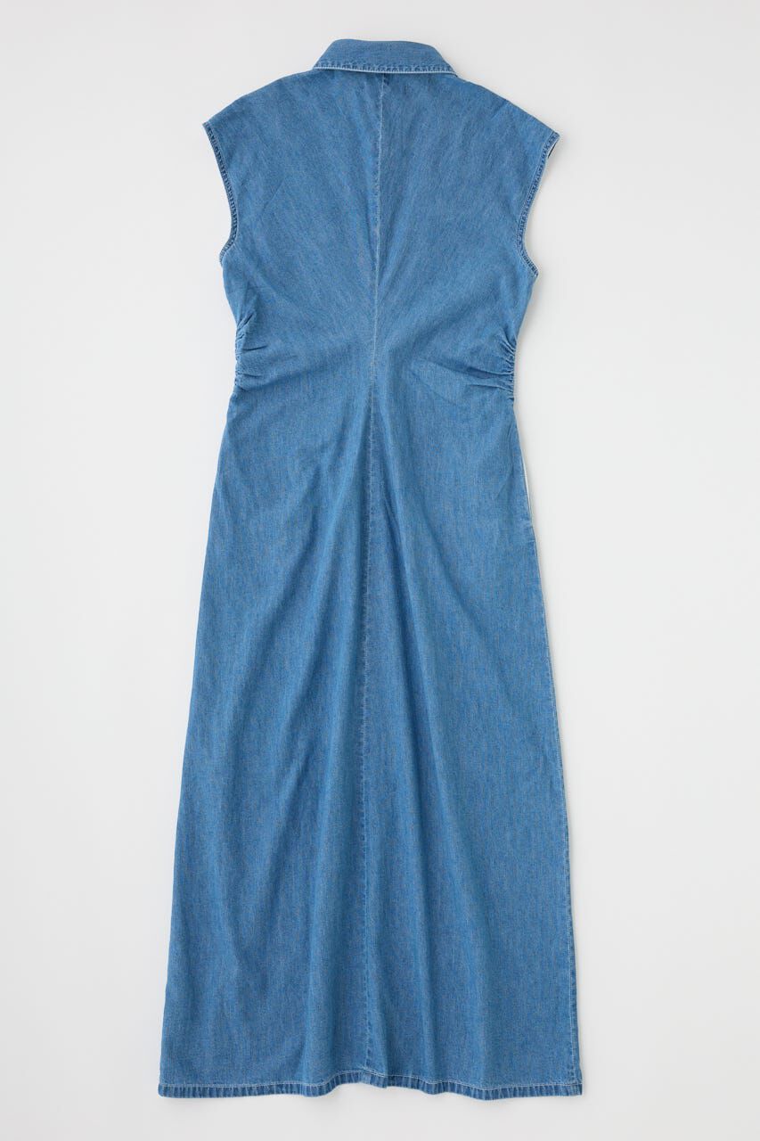 MOUSSY「CAP SLEEVE デニムドレス」|ワンピース|