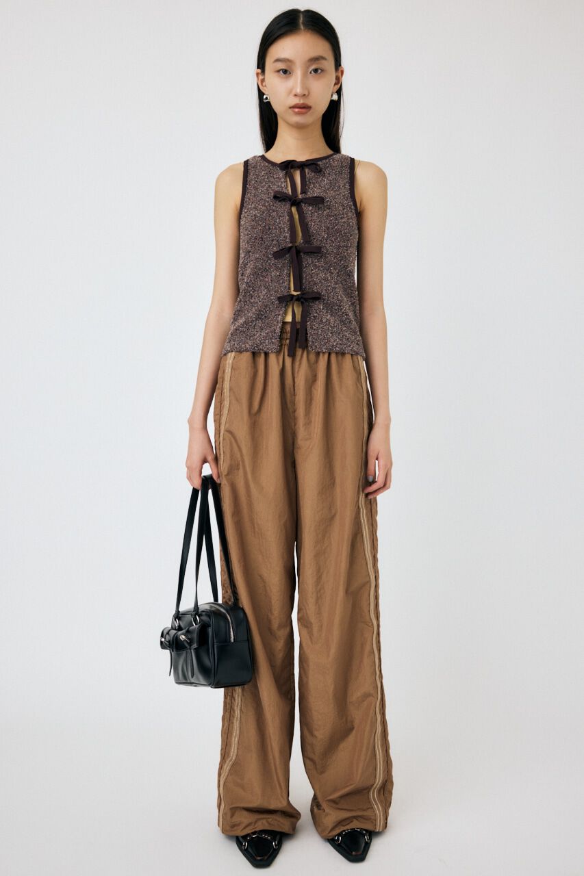 MOUSSY「LINE ワイドパンツ」|その他|