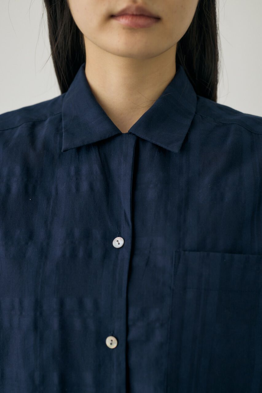 MOUSSY「シアーチェックシャツ オーガニックコットン使用」|シャツ・ブラウス|