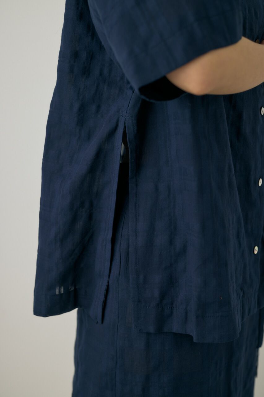 MOUSSY「シアーチェックシャツ オーガニックコットン使用」|シャツ・ブラウス|