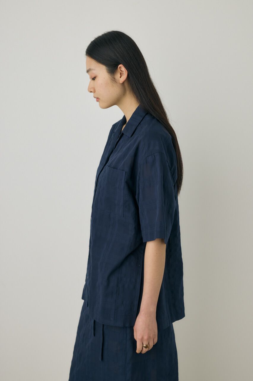 MOUSSY「シアーチェックシャツ オーガニックコットン使用」|シャツ・ブラウス|