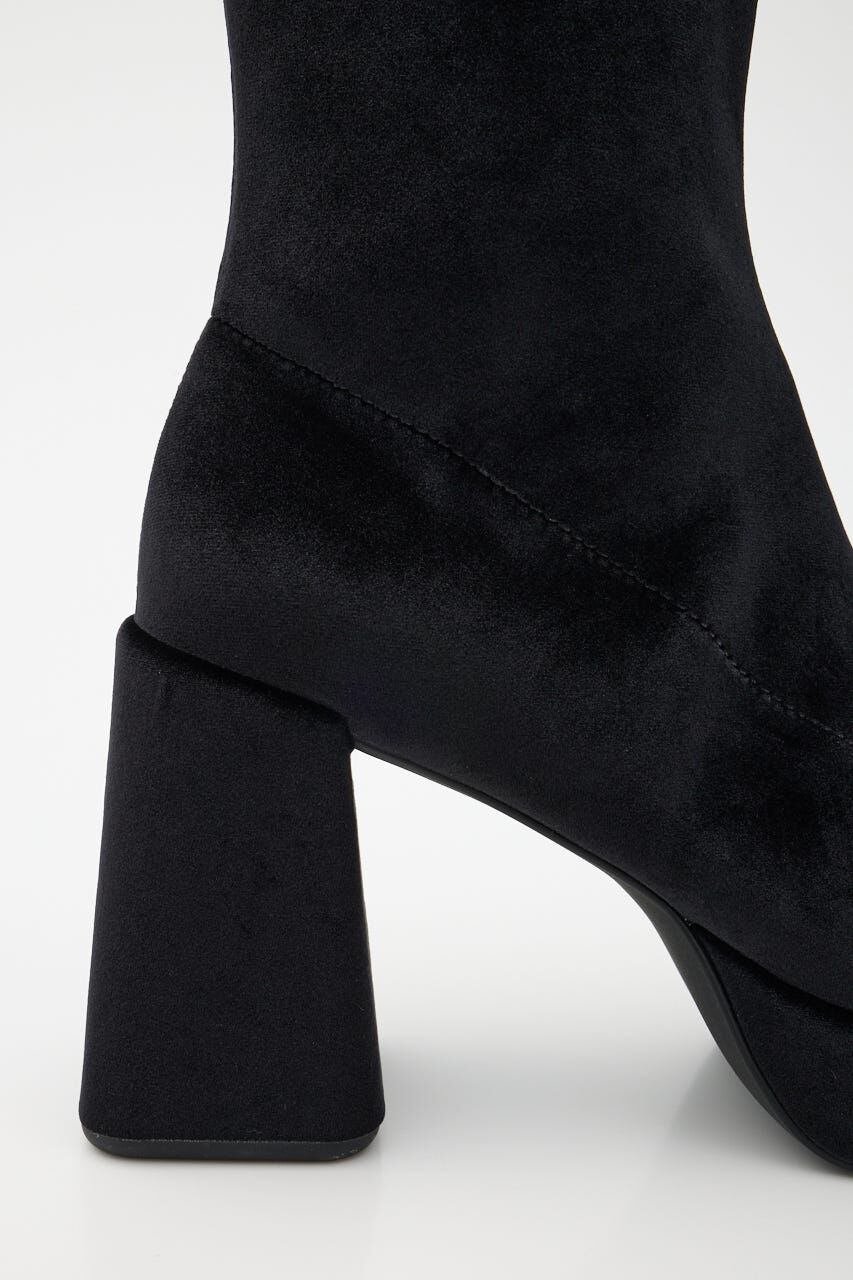 MOUSSY「STRETCH BLOCK HEEL ブーツ」|その他|