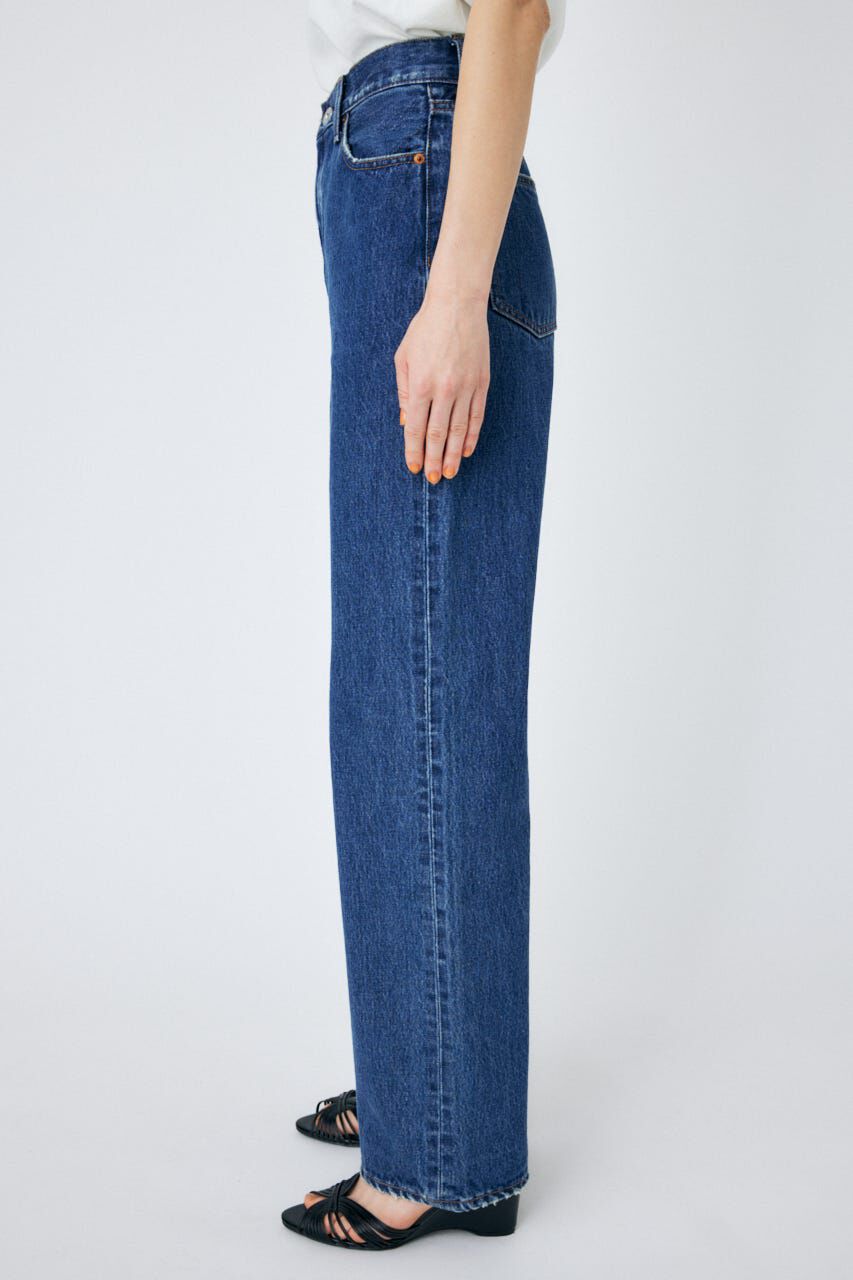 MOUSSY「HIGH WAIST STRAIGHT」|デニム|