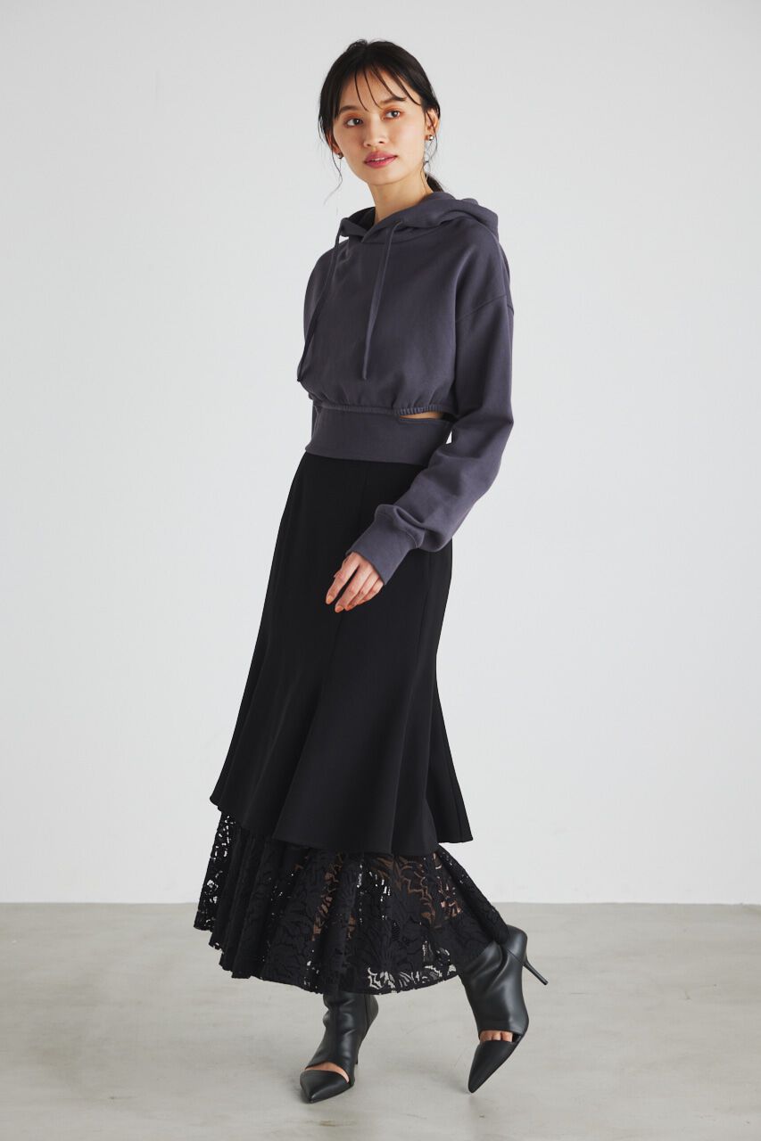 rienda「2WAYレースコンビJ/WマーメイドSK」|スカート|